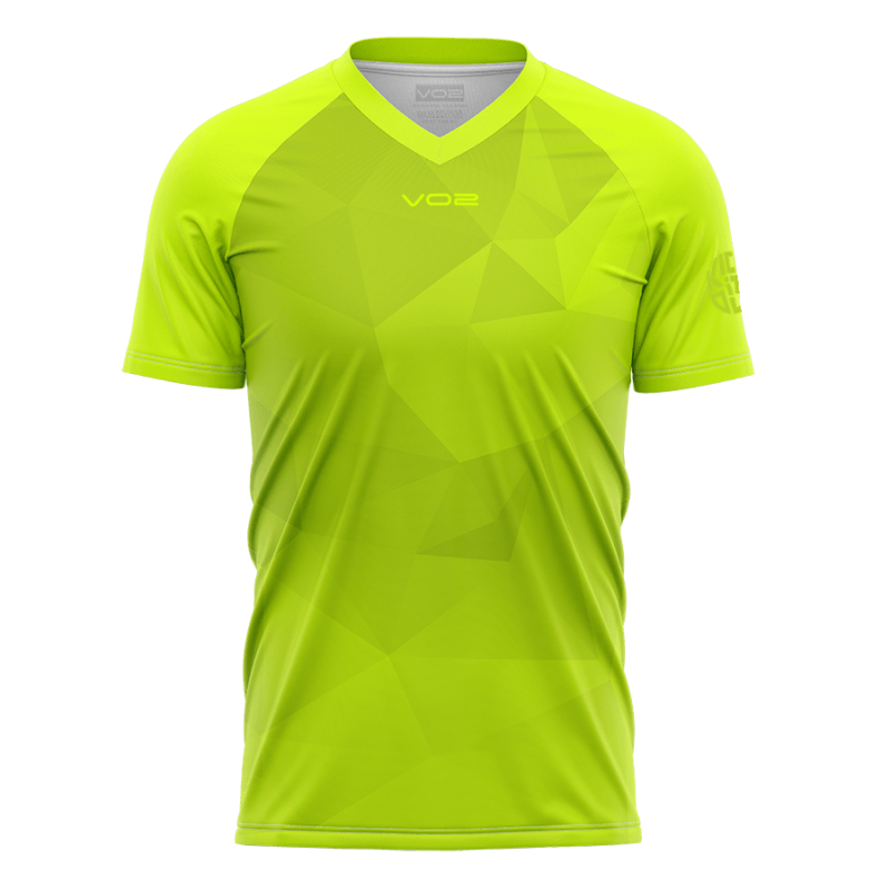 VO2 Abstract Fade custom football kit design 3D mockup